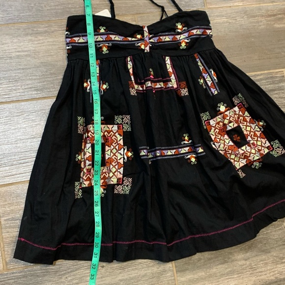 NWT- Beautiful Aztec Style Baby Doll Dress by Free People..  Size Small - Picture 15 of 16